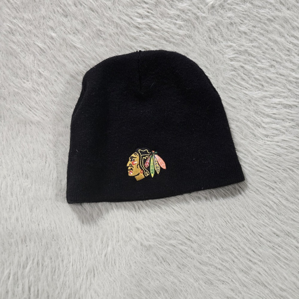 Chicago blackhawks NHL Hockey Bud Light Winter Hat Toque Beanie Stocking Cap‎